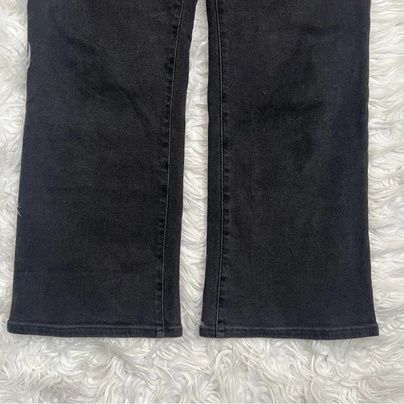 Madewell Cali Demi-Boot Jeans Starkey Wash Black Denim Casual Women’s 32 - Picture 3 of 11
